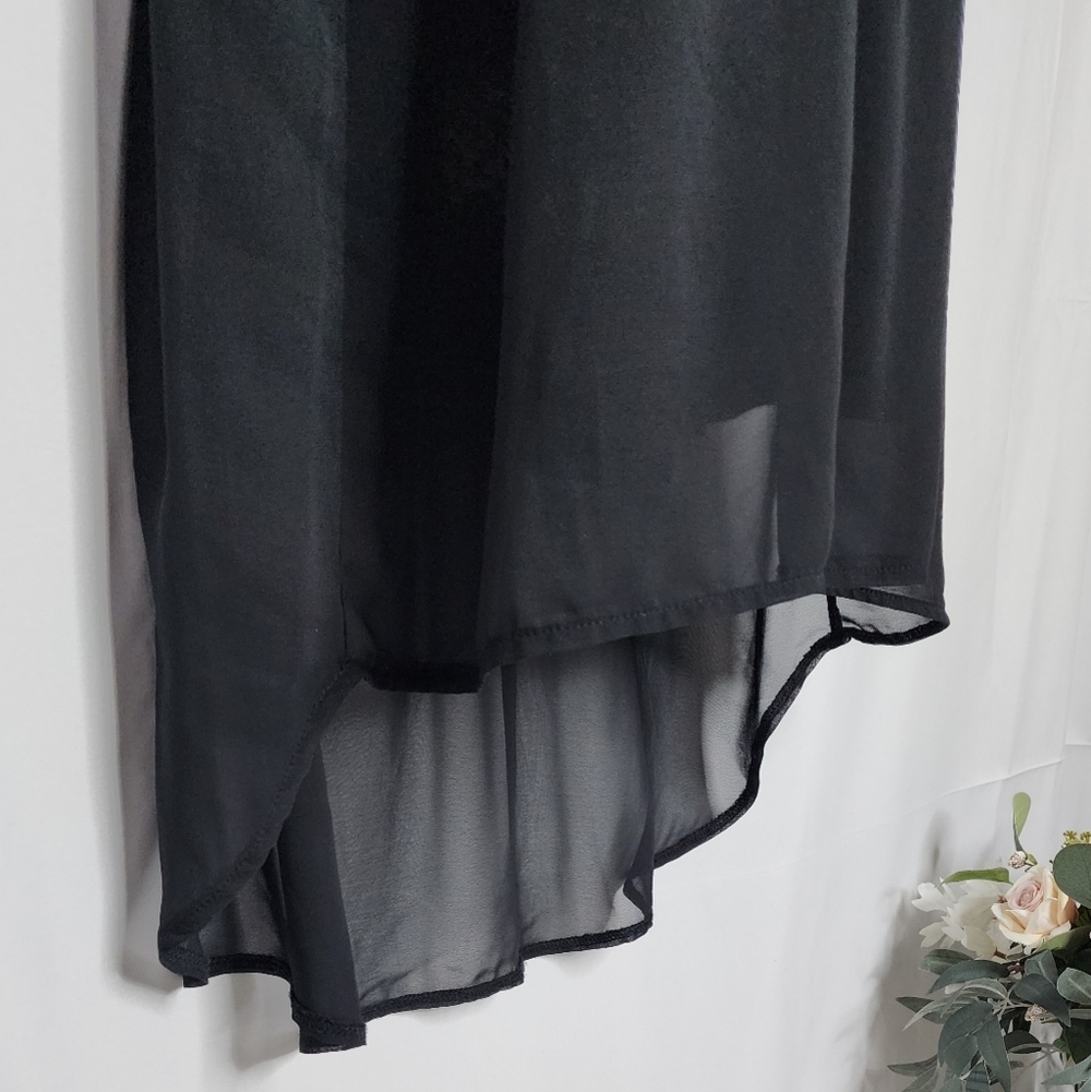 🔥H&M A-Line Dress High-Low Size 2 - Picture 3 of 9